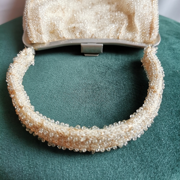 Vintage 1940s Beaded Handbag - Picture 3 of 6